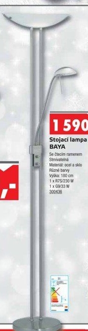 Stojací lampa Baya Eglo