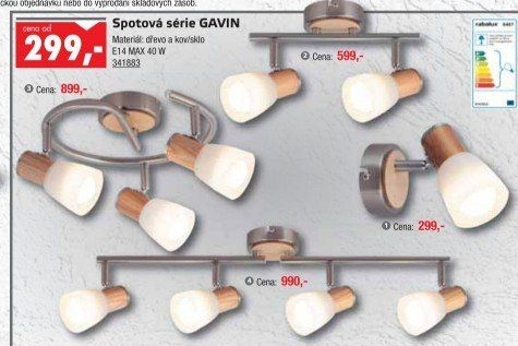 Nástěnné svítidlo Gavin Rabalux