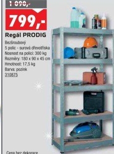 Kovový regál Metalkas