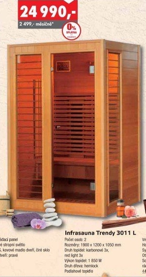 Infrasauna Marimex TRENDY 3011