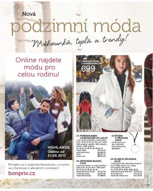akční leták Bonprix 1.9.2017-31.10.2017