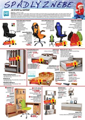 akční leták IDEA nábytek 1.11.2017-14.11.2017