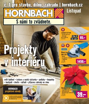 akční leták Hornbach 1.11.2017-28.11.2017