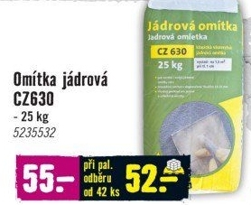 Jádrová omítka Weber