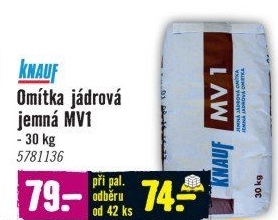 Jádrová omítka Knauf