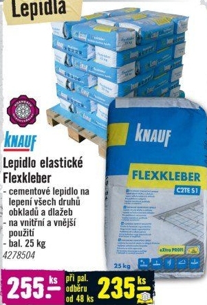 Flexibilní lepidlo Knauf Flexkleber