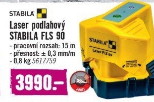 Podlahový laser Stabila FLS 90