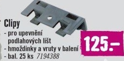 Lištové úchyty