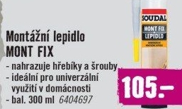 Univerzální montážní lepidlo Soudal
