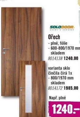 Interiérové dveře Solodoor