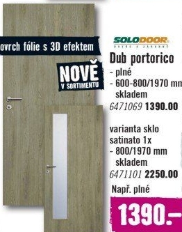 Interiérové dveře Klasik Solodoor