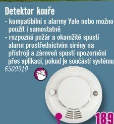 Detektor kouře Smart Living Yale