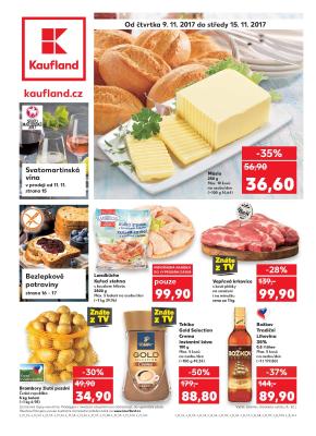 akční leták Kaufland 9.11.2017-15.11.2017