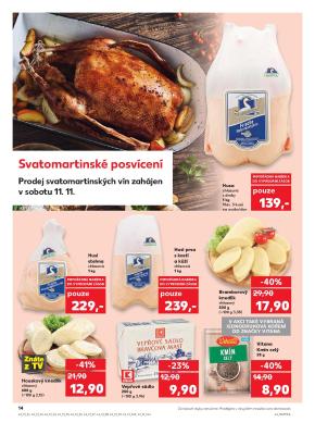 akční leták Kaufland 9.11.2017-15.11.2017