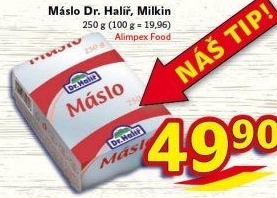 Máslo Dr.Halíř