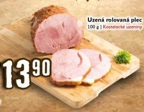 Uzená rolovaná plec Kostelecké uzeniny