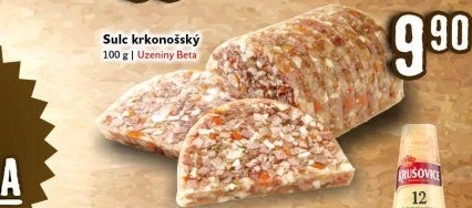 Krkonošský sulc Uzeniny Beta