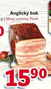 Anglický bok Maso uzeniny Písek
