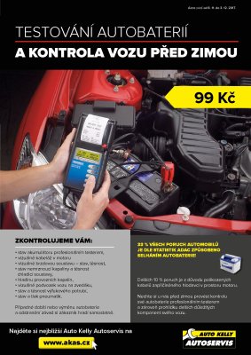 akční leták Auto Kelly 6.11.2017-3.12.2017