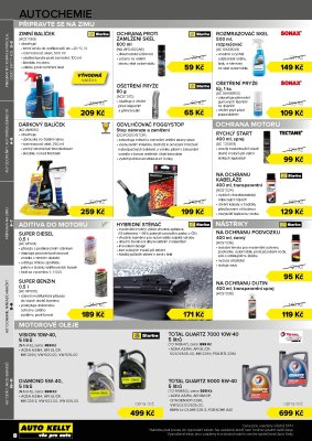 akční leták Auto Kelly 6.11.2017-3.12.2017