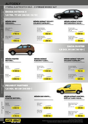 akční leták Auto Kelly 6.11.2017-3.12.2017