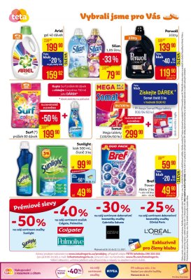 akční leták Teta drogerie 9.11.2017-18.11.2017