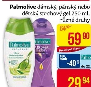 Sprchový gel Palmolive