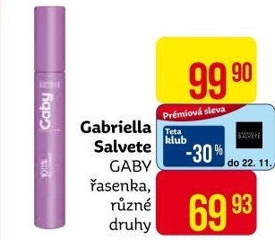 Řasenka Gaby Gabriella Salvete