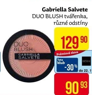 Tvářenka Duo Blush Gabriella Salvete