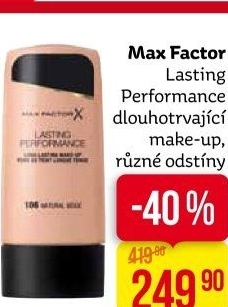 Make up Lasting Performance Max Factor