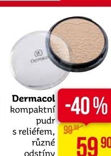 Pudr s reliéfem krajky Dermacol