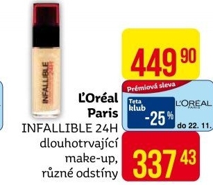 Make up Infallible 24H L'Oréal