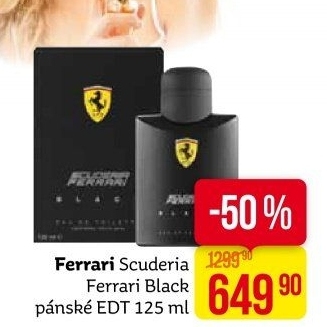Toaletní voda pánská Black Scuderia Ferrari
