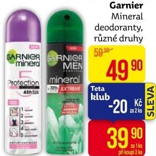 Deodoranty Garnier