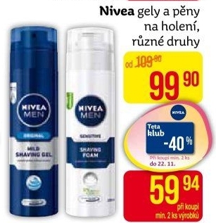 Gel na holení pánský Men Nivea