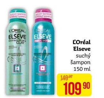 Suchý šampon Elséve L'Oréal