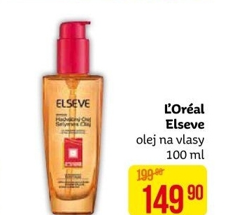 Olej na vlasy hedvábný Elséve L'Oréal