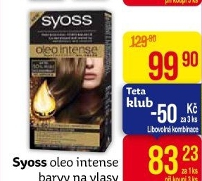 Barva na vlasy Oleo Intense Syoss
