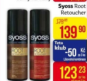 Sprej na odrosty Root Retoucher Syoss
