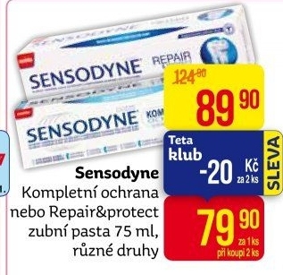 Pasta na zuby Kompletní ochrana Sensodyne
