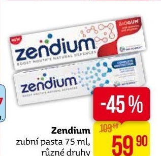 Pasta na zuby Zendium