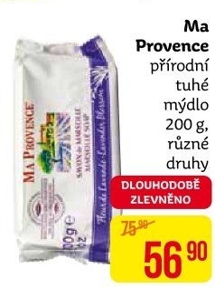 Tuhé mýdlo Ma Provence