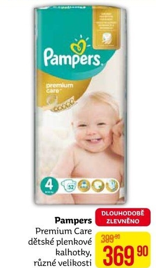 Pleny dětské Pampers Premium Care