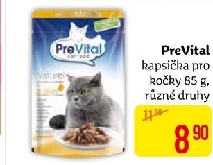 Kapsičky pro kočky PreVital