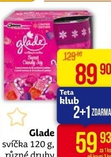 Vonná svíčka Glade by Brise