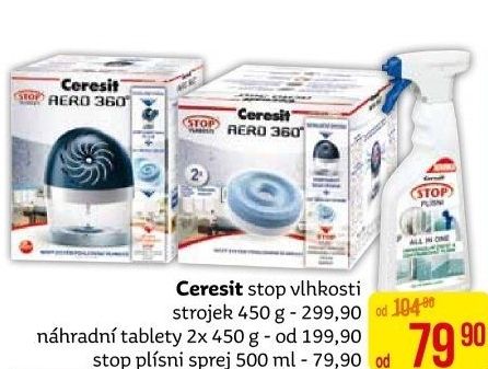 Pohlcovač vlhkosti Aero 360° Ceresit