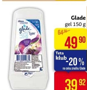 Osvěžovač vzduchu gel Glade by Brise