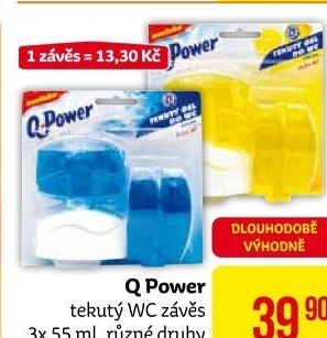WC blok gelový Q Power