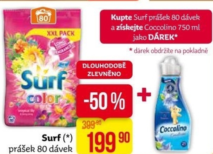 Prací prášek Surf