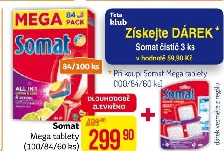 Tablety do myčky Somat